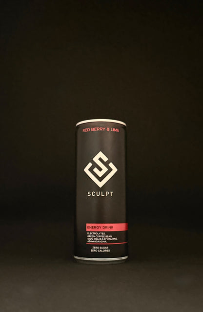 Sculpt Energy Drink Red Berry & Lime 12x250ml